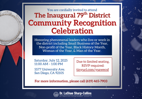 Community Recognition Ceremony
