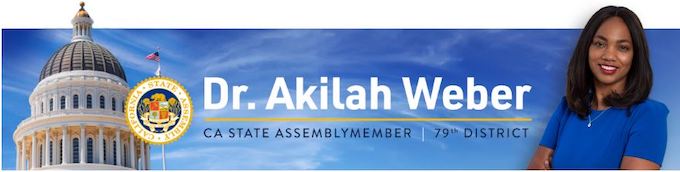 Dr. Akilah Weber - Assemblymember, 79th District