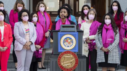 Assemblymember Weber and the Legislative Womens Caucus discuss Reproductive Freedom & 49th Anniversary of ‘Roe v. Wade’