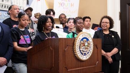 Youth Justice Press Conference