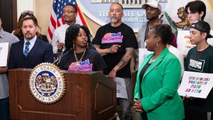 Youth Justice Press Conference